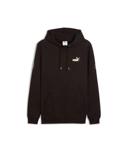 Sudadera Puma Maximal Metallic Hombre Negro