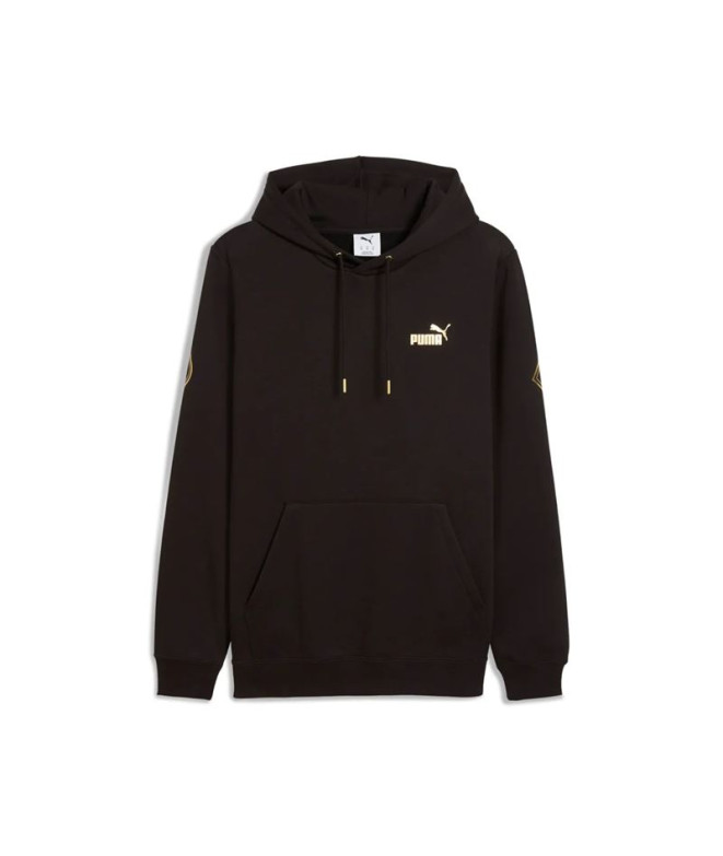 Sudadera Puma Maximal Metallic Hombre Negro