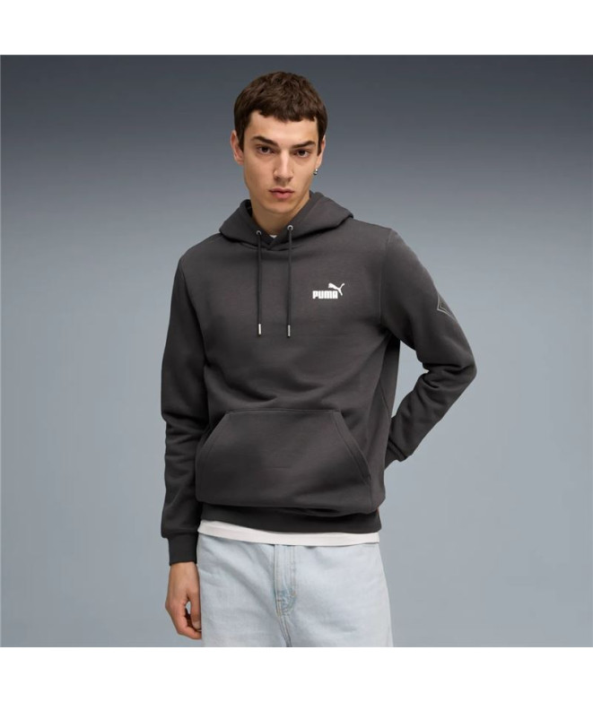 Moletom Puma Maximal Metallic Homem Cinza Escuro