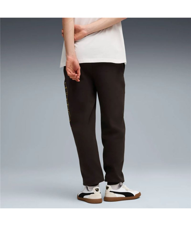 Pantalons Puma Maximal Metallic Swe Homme Noir