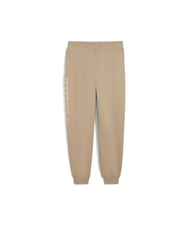 Pantalons Puma Maximal Metallic Swe Homme Marrón