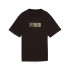 Camiseta Puma Maximal Metallic Relaxed Mulher Preto