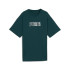 Camiseta Puma Maximal Metallic Relaxed Mulher VerdeTerrain