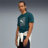 Camiseta Puma Graphic Box Green Terrain Hombre