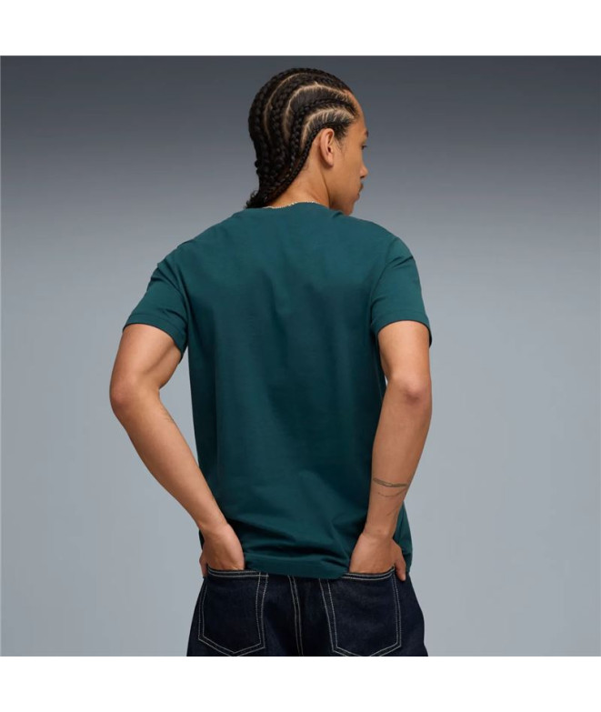 Camiseta Puma Graphic Box Green Terrain Hombre