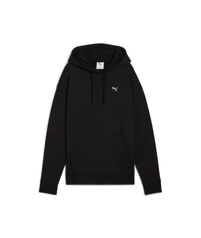 Sweat Puma Essentials Elevated Comfort Hoddie FL Femme Noir
