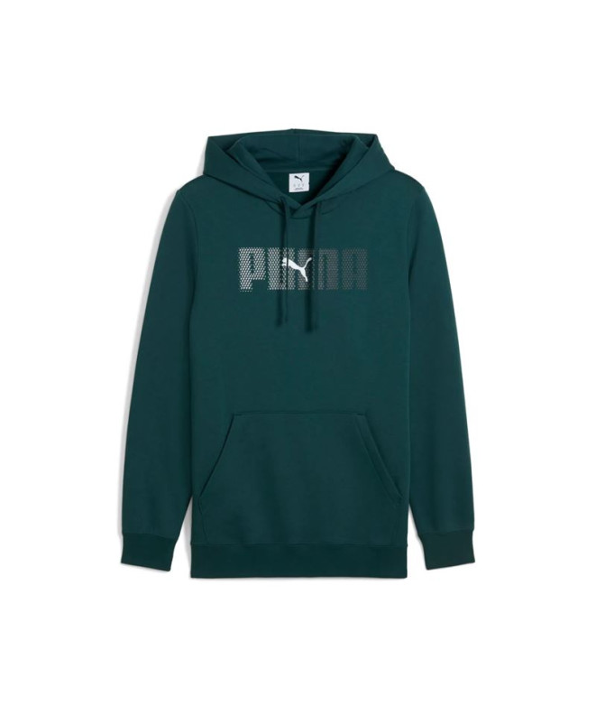 Sudadera Puma Essentials Logo Lab die,Green Terrain, Hombre