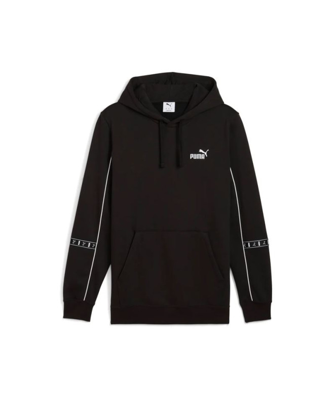 Moletom Puma Essentials Tape Layout d, Preto, Homem