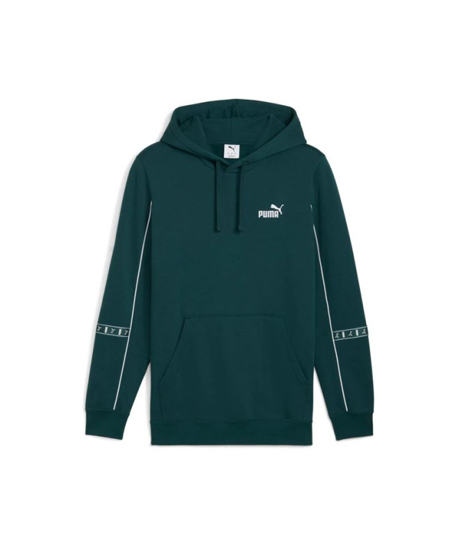 Sudadera Puma Essentials Tape Layout d,Green Terrain, Hombre
