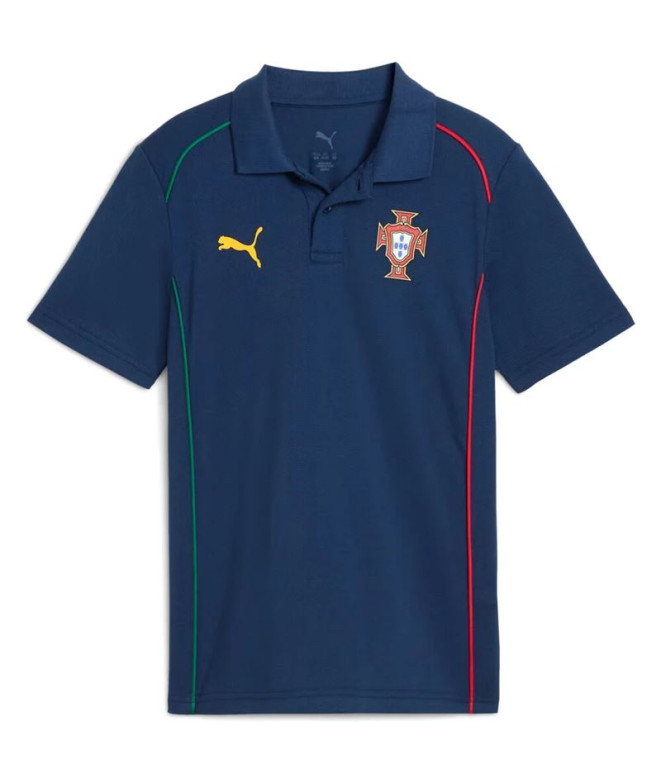 Polo De Fútbol Puma Fpf S Polo ,Persian Blue S, Bebés