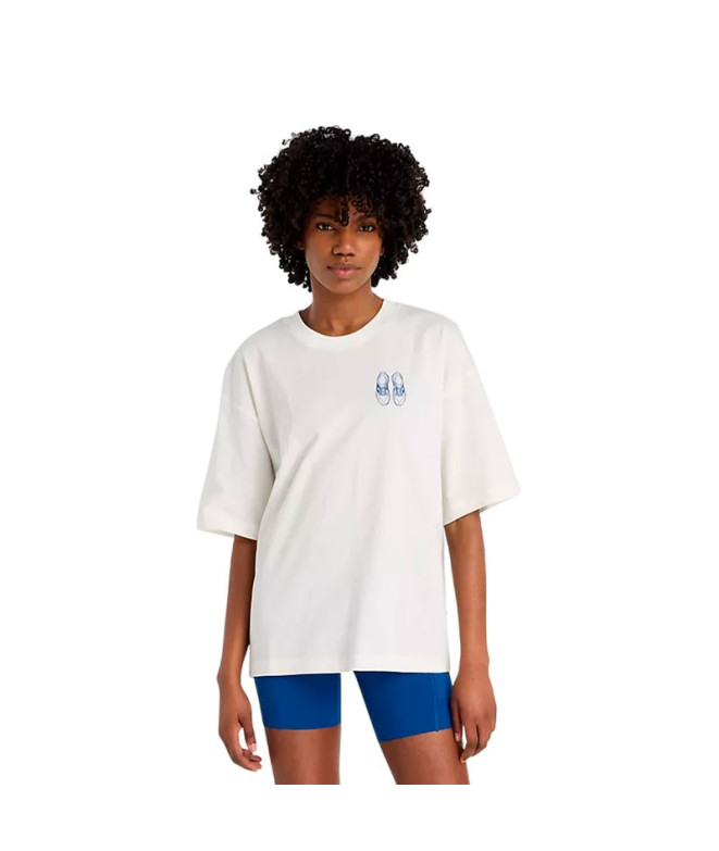 Camiseta New Balance Outfit Layout White Mujer