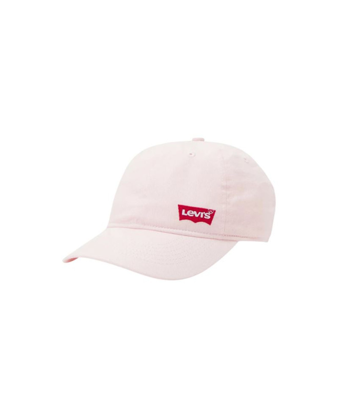 Casquette Levi's Richmond Batwing Curve Brim Enfant Anglais Rose