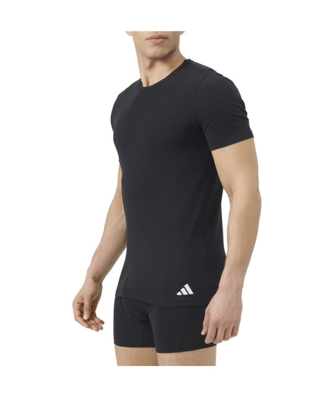Camiseta adidas Ss Crew 2P Active Flex Cotton...