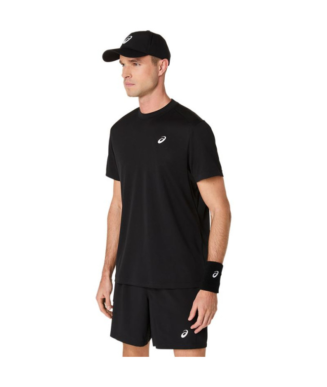 T-shirt de Tennis ASICS Court Ss Haut Homme Noir