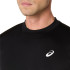 T-shirt de Tennis ASICS Court Ss Haut Homme Noir