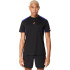 Camiseta de Pádel ASICS Padel Court Ss Top Homem Preto/Azul Cobalto