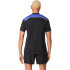 Camiseta de Pádel ASICS Padel Court Ss Top Homem Preto/Azul Cobalto