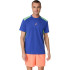 Camiseta de Pádel ASICS Padel Court Ss Top Homem Azul Cobalto/Verde