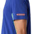 Camiseta de Pádel ASICS Padel Court Ss Top Homem Azul Cobalto/Verde
