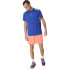 Camiseta de Pádel ASICS Padel Court Ss Top Homem Azul Cobalto/Verde