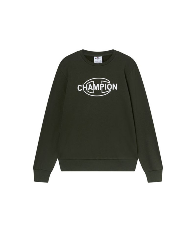 Sudadera Champion Graphic Shop Hombre Verde Oscuro