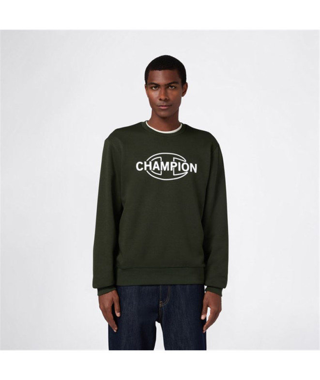 Sweat Champion Graphic Shop Homme Vert Foncé
