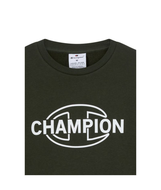 Moletom Champion Graphic Shop Homem Verde Escuro