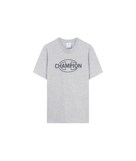 Camiseta Champion Graphic Shop Homem Cinza