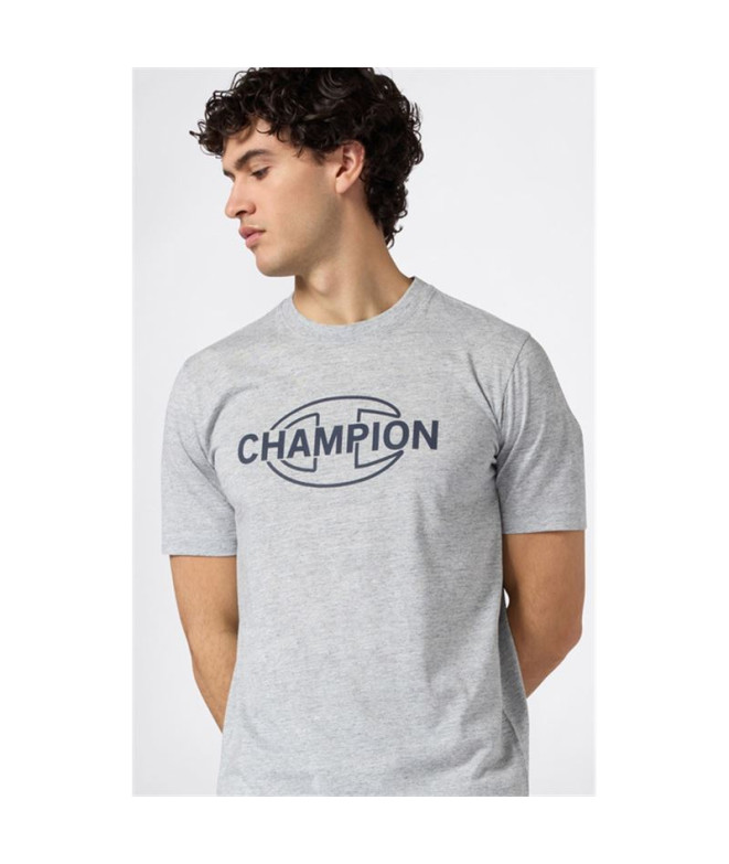 Camiseta Champion Graphic Shop Homem Cinza