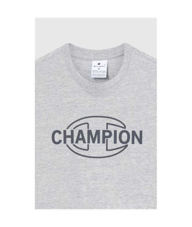 Camiseta Champion Graphic Shop Hombre Gris