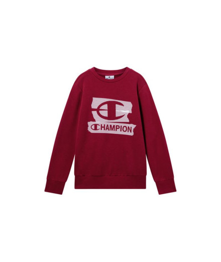 Sudadera Champion Graphic Shop Niño Granate