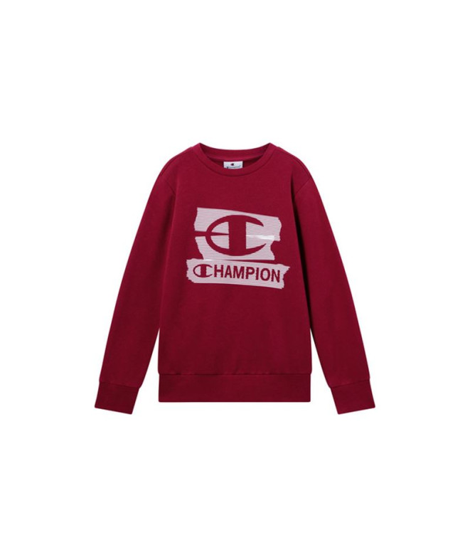 Sudadera Champion Graphic Shop Niño Granate