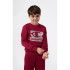 Sudadera Champion Graphic Shop Niño Granate