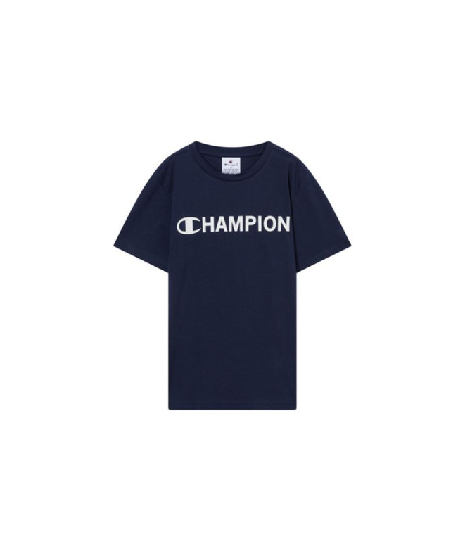 Camiseta Champion Graphic Shop Niño Azul marino