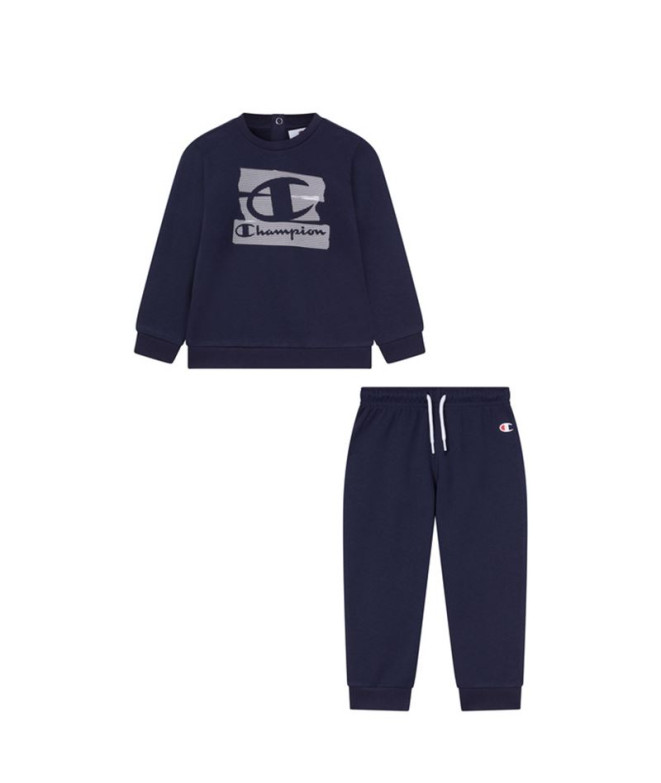 Chándal Champion Sweatsuits Bebés Azul Marino