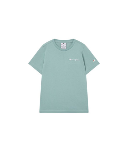 T-shirt Champion Icons Contrast Enfant Turquoise
