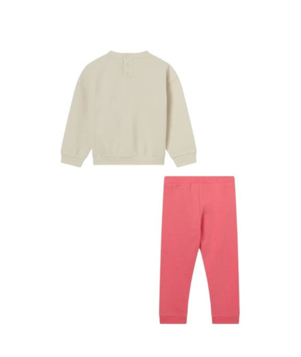 Fato de treino Champion Conjuntos de Moletom Infantil Bege