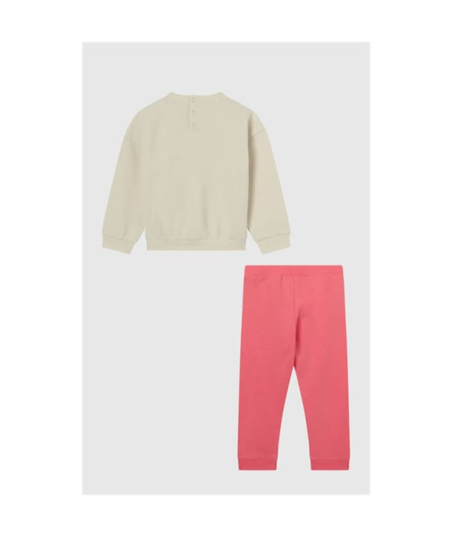 Chándal Champion Sweatsuits Infantil Beige