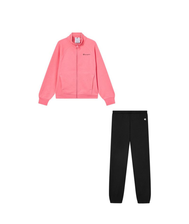 Chándal Champion Sweatsuits Niña Rosa