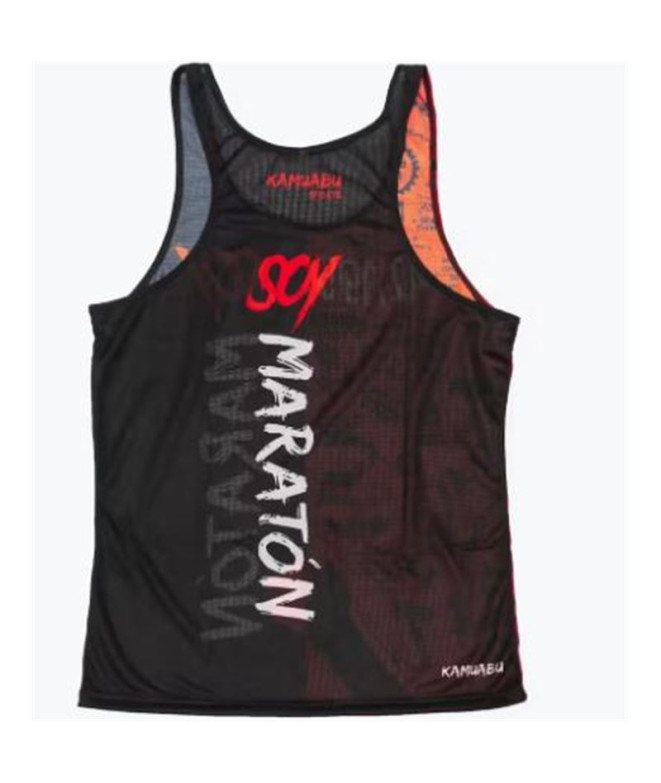 T-shirt Running Kamuabu Soymaraton Homme