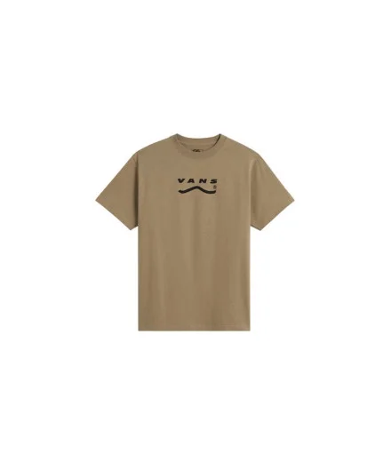 T-shirt Vans Déterminé Ss Bay Marron/Noir Homme