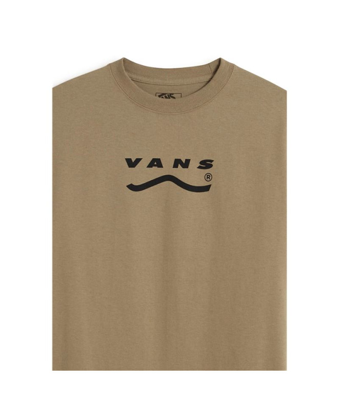 Camiseta Vans Determined Ss Bay Marrón Hombre