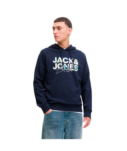 Sweat Jack&Jones Jjgeplas Sweat Hood Ln Homme Sky Captain Sweat Jack&Jones Jjgeplas Sweat Hood Ln Homme Sky Captain