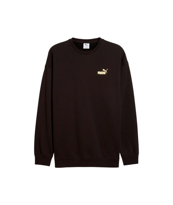 Moletom Puma Maximal Metallic Relaxed Preto