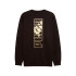 Moletom Puma Maximal Metallic Relaxed Preto