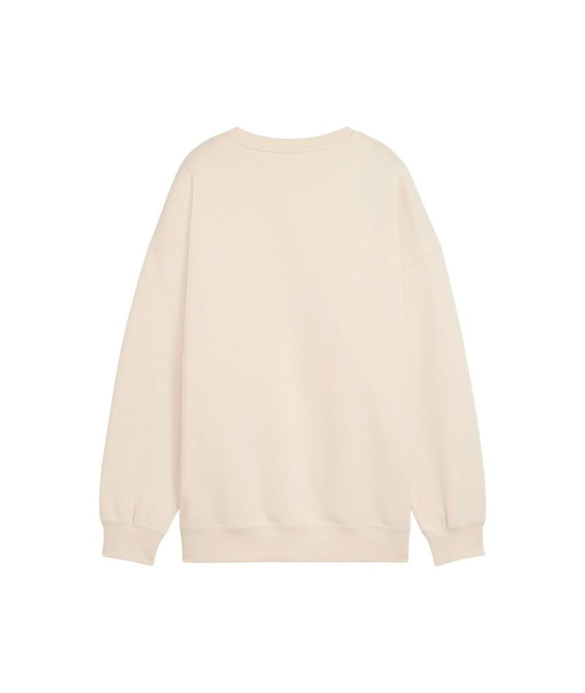 Moletom Puma Maximal Metallic versized Crew FL...