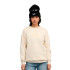 Sweat Puma Maximal Metallic oversize Crew FL Femme Beige
