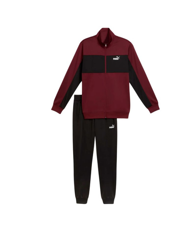 Chándal Puma Poly Colorblock Ruby Shimmer Hombre