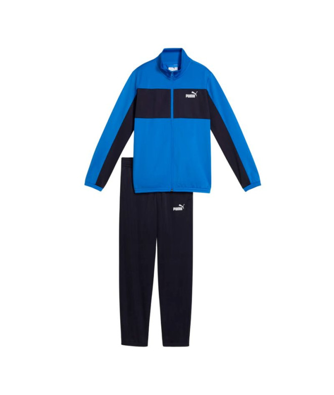 Survêtement Puma Poly Colorblock Mountain Bleu Enfant