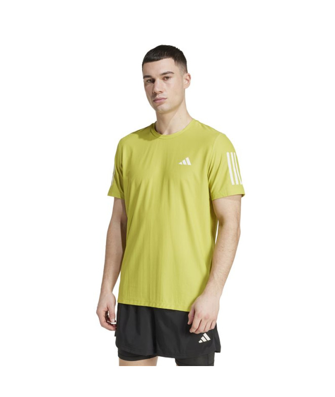 Camiseta de Running adidas Otr B Homem Lima